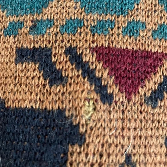 Vintage Pendleton Moose Sweater 100% Virgin Wool Medium USA Classic Cabin Style - Picture 4 of 6